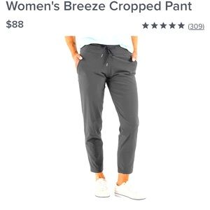 Free Fly Women’s Breeze Cropped Pant like new!